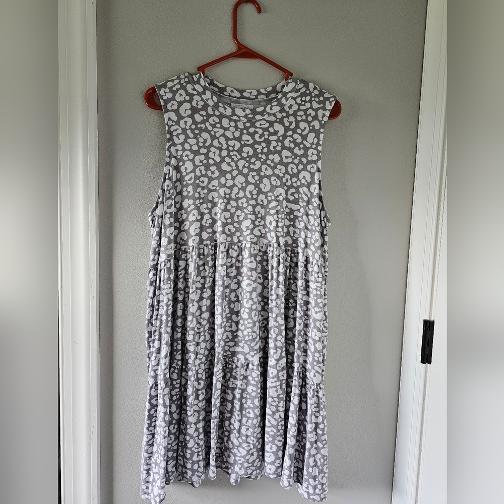 Mudpie Leopard Print Dress XL